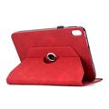 Custodia a libro girevole Mandala 360 per iPad Mini (2026) - Rossa