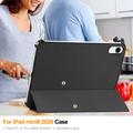 Custodia Smart Folio serie Tri-Fold per iPad Mini (2026) - Nera