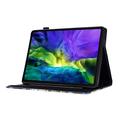 Custodia Wonder Smart Folio per iPad Mini (2026) con scomparti per carte - Farfalle