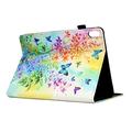 Custodia Wonder Smart Folio per iPad Mini (2026) con scomparti per carte - Farfalle