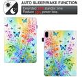 Custodia Wonder Smart Folio per iPad Mini (2026) con scomparti per carte - Farfalle