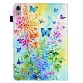 Custodia Wonder Smart Folio per iPad Mini (2026) con scomparti per carte - Farfalle
