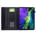 Custodia Wonder Smart Folio per iPad Mini (2026) con scomparti per carte - Farfalla