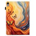 Custodia Wonder Smart Folio per iPad Mini (2026) con scomparti per carte - Farfalla