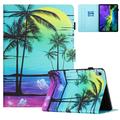 Custodia Wonder Smart Folio per iPad Mini (2026) con scomparti per carte - Albero di cocco