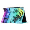 Custodia Wonder Smart Folio per iPad Mini (2026) con scomparti per carte - Albero di cocco