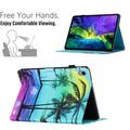Custodia Wonder Smart Folio per iPad Mini (2026) con scomparti per carte - Albero di cocco