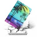 Custodia Wonder Smart Folio per iPad Mini (2026) con scomparti per carte - Albero di cocco