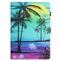 Custodia Wonder Smart Folio per iPad Mini (2026) con scomparti per carte - Albero di cocco