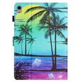 Custodia Wonder Smart Folio per iPad Mini (2026) con scomparti per carte - Albero di cocco
