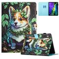 Custodia Wonder Smart Folio per iPad Mini (2026) con scomparti per carte - Corgi