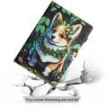Custodia Wonder Smart Folio per iPad Mini (2026) con scomparti per carte - Corgi