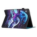 Custodia Wonder Smart Folio per iPad Mini (2026) con scomparti per carte - Onda marina