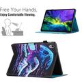 Custodia Wonder Smart Folio per iPad Mini (2026) con scomparti per carte - Onda marina
