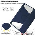 Custodia intelligente per iPad Pro 11 2024/2025 con rotazione a 360 e tastiera Bluetooth - Blu scuro