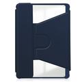 Custodia intelligente per iPad Pro 11 2024/2025 con rotazione a 360 e tastiera Bluetooth - Blu scuro
