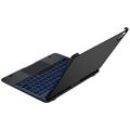 Custodia con tastiera Typecase Flexbook Touch per iPad Pro 11 2024/2025 - Layout americano - Nera