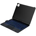 Custodia con tastiera Typecase Flexbook Touch per iPad Pro 11 2024/2025 - Layout americano - Nera