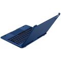 Custodia con tastiera Flexbook Touch per iPad Pro 11 2024/2025 - Layout americano - Blu