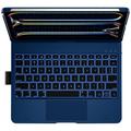 Custodia con tastiera Flexbook Touch per iPad Pro 11 2024/2025 - Layout americano - Blu