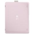 Custodia con tastiera Typecase Flexbook Touch per iPad Pro 11 2024/2025 - Layout americano - Rosa Chiaro