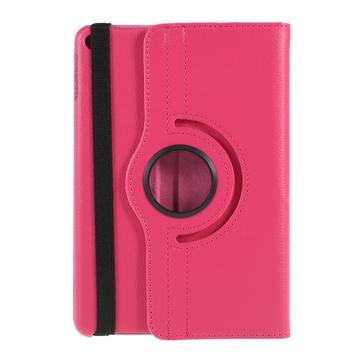 Custodia a Libro Rotante 360 per iPad Mini (2019) - Rosa neon