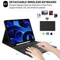 Custodia con tastiera Bluetooth per iPad Pro 12.9 2018/2020/2021/2022 - Nera