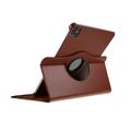 Custodia a libro rotante 360 per iPad Pro 12.9 2018/2020/2021/2022 - Marrone