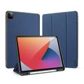 Custodia Smart Folio Tri-Fold Dux Ducis Domo per iPad Pro 12.9 2020/2021/2022 - Blu