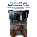 Custodia con tastiera Bluetooth Dux Ducis DK per iPad Pro 13 (2024/2025) - Nera
