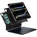 Custodia con tastiera Typecase Edge+ per iPad Pro 13 2024/2025 con touchpad - Layout US - Fibra di carbonio