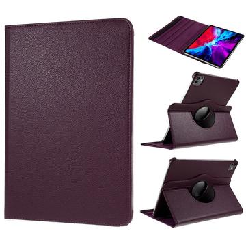 Custodia a Libro Rotante 360 per iPad Pro 13 (2024)- Viola scuro