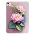 Custodia in TPU Stylish Ultra Sottile per iPad Pro 13 2024/2025 - Rosa Fiore