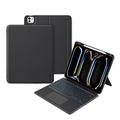 Custodia per iPad Pro 13 2024/2025 Tech-Protect SmartCase Mag Pen Bluetooth Keyboard - Nera