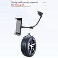 Supporto per iPad/tablet da fissare al parabrezza dell\'auto - 12-24cm - Nero / Grigio
