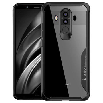huawei mate 10 pro custodia nero trasparente huawei mate 10 pro custodia nero trasparente