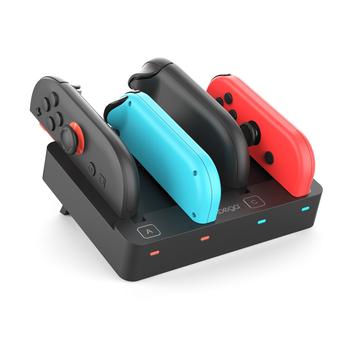 iPega PG-SW2081 Stazione di ricarica 8-in-1 per controller Nintendo Switch 1/2 Joy-Con