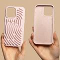 Custodia in silicone DIY per iPhone 11 con stringhe colorate