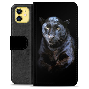 iPhone 11 Custodia Portafoglio - Pantera Nera