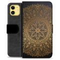 Custodia a Portafoglio Premium per iPhone 11 - Mandala