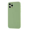 Custodia in TPU Opaca Anti-Impronte per iPhone 11 Pro - Verde chiaro