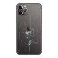 iPhone XS Back Cover Repair - Glass Only - Black