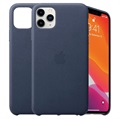 iPhone 11 Pro Max Apple Leather Case MX0G2ZM/A - Midnight Blue