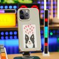 iPhone 11 Pro Max InkZone DIY E-Ink NFC Case - Pink