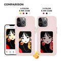 iPhone 11 Pro Max InkZone DIY E-Ink NFC Case - Pink