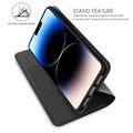 Custodia sottile a libro con slot per carte per iPhone 11 Pro Max - Nera