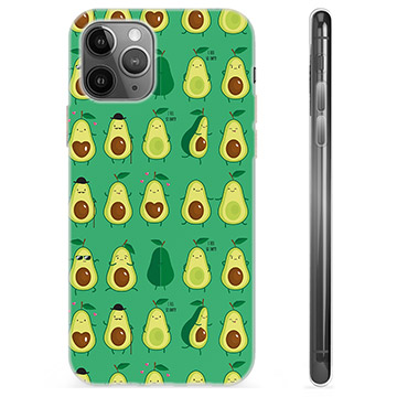 Custodia in TPU per iPhone 11 Pro Max - Motivo Avocado