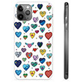 Custodia in TPU per iPhone 11 Pro Max - Cuori