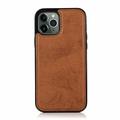 Custodia a portafoglio 2 in 1 in stile vintage per iPhone 11 Pro Max con coperchio rimovibile - Marrone