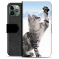 Custodia a Portafoglio Premium per iPhone 11 Pro - Cat